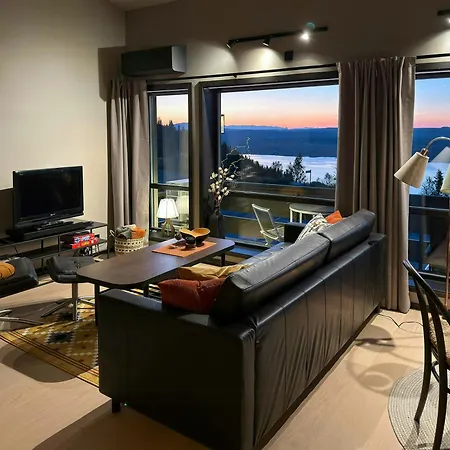 Modern Flat With Fjord View On Apartment